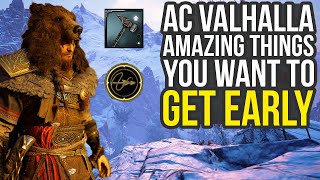 Assassins Creed Valhalla Tips And Tricks  Amazing Things To Get Early AC Valhalla Tips And Tricks [upl. by Araccot147]