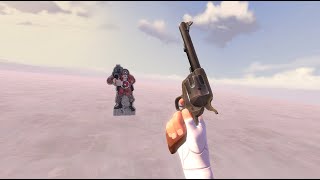 first person revolver animation SFM animation [upl. by Erimahs]