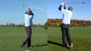 Minimalist Single plane Golf swing  Similar to Stack amp Tilt but easier learn golf [upl. by Refiffej]