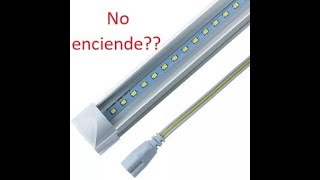 Lampara LED no enciende [upl. by Htebazle]