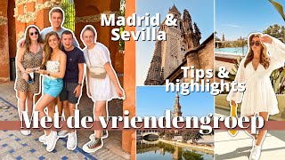 MEGA WARME CITYTRIP SEVILLA amp MADRID 🥵  WEEKVLOG 32  R O S A L I E [upl. by Yahsal526]