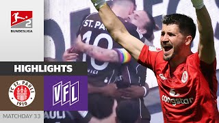 PAULI Ensures PROMOTION  St Pauli  VfL Osnabrück 31  Highlights [upl. by Samuele]