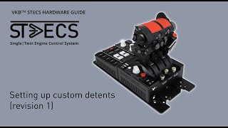 STECS Setting up custom detents revision 1 [upl. by Atisor]