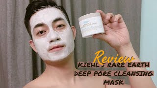 TTL  Review mặt nạ Kiehl’s rare earth deep pore cleansing mask [upl. by Anelis]