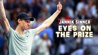 Jannik Sinner Eyes on the Prize [upl. by Esojnauj]