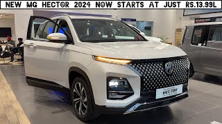 New MG Hector Facelift 2024 🔥 Now starts at just Rs 1399L  Best Diesel SUV  Drive Review [upl. by Yrrem]