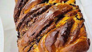 بابكا او كرانتز كيك بمذاق القرفة babka ou krantz cake à la cannelle [upl. by Zoarah]