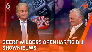 GEERT WILDERS vertelt eerlijk over zijn POLITIEKE AMBITIES en zijn PRIVÉLEVEN  SHOWNIEUWS [upl. by Piane]