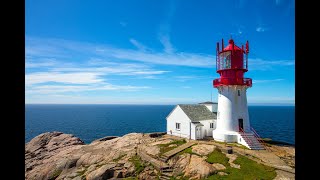 Lindesnes Fyr Lindesnes lighthouse [upl. by Anilehs]