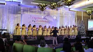 Paduan Suara Vocalista angels  Acara Natalan Bersama di Grand aston tahun 2017 [upl. by Adnek]