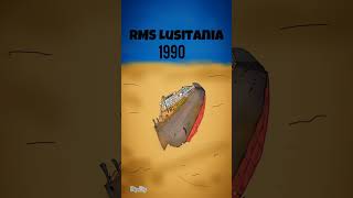 RMS Lusitania wreck  sleeping sun youtubeshorts shorts [upl. by Valerio]