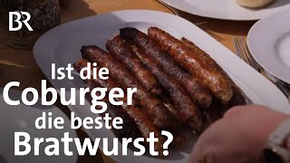 Fränkische Spezialität Coburger Bratwurst selbst gemacht  Zwischen Spessart und Karwendel  BR [upl. by Lihcox]