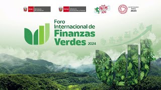 🔴 MinamEnVivo  Foro Internacional de Finanzas Verdes 2024  día 1 tarde [upl. by Oaoj]