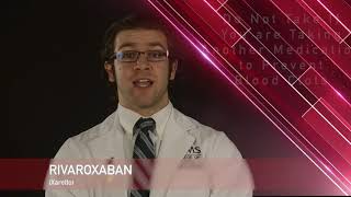 Rivaroxaban or Xarelto Medication Information dosing side effects patient counseling [upl. by Sorac]