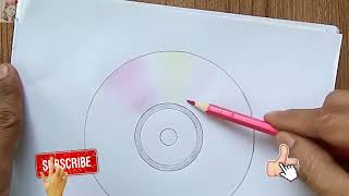 How to Draw DVD Drive 💿 CD Rom Drawing Computer 💿 CD Rom Drawing Easy 💿 How to Draw CD [upl. by Hachmin665]