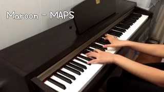 Maroon5  Maps Piano Cover [upl. by Eevets709]