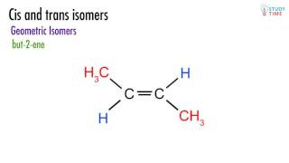 Geometric Isomers 911  Organic Chemistry  NCEA Level 2 Chemistry  StudyTime NZ [upl. by Iney]