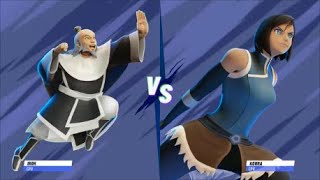 Iroh vs Korra [upl. by Cazzie]