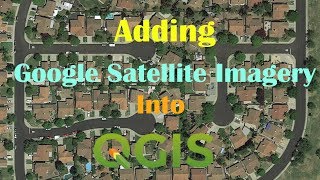 How to add google satellite image in QGIS as layerGoogle Satellite Image in QGISOpenlayers Plugin [upl. by Harrat119]