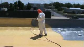 Sprayed Polyurethane Foam Roofing [upl. by Ziwot]