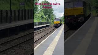 47815 amp 57012 pass Saltaire West Yorkshire [upl. by Roland]