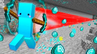 Minecraft pero CORRER es Un Super Poder [upl. by Ahsekan421]