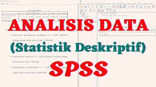 SPSS  ANALISIS DESKRIPTIF UNTUK DESKRIPSI VARIABEL HASIL KUESIONER [upl. by Buhler]