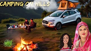 EP08 कैम्पिंग मैंने बनाया सेवैया travel rooftoptent campervans campertour shimla nature [upl. by Lyrret646]