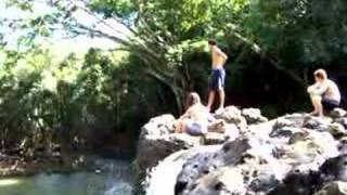 Tree Jump at Kipu Falls [upl. by Castra113]