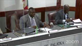 Palatka City Commission Meeting April 28 2022 [upl. by Hermes]