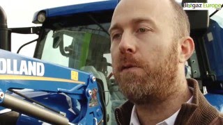 Nicolas Morel New Holland France  Biogaz Europe 2016 [upl. by Odnomra]