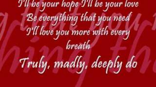 Savage Garden amp Truly Madly Deeply lyrics [upl. by Arva]