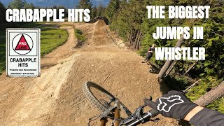 CRABAPPLE HITS THE BIGGEST JUMPS AT WHISTLER BIKE PARK [upl. by Anissa970]