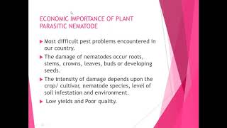 FUNDAMENTALS OF PLANT PATHOLOGY NEMATODE Part 1 [upl. by Doownyl305]