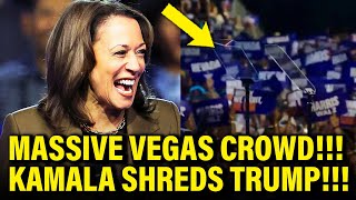 VP Harris Gives MASSIVE Vegas Speech EVISCERATING Trump [upl. by Anatnom800]