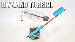 DIY Wind Turbine Science Project [upl. by Arette22]