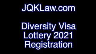 Tips for the Green Card Lottery 2021 Registration GreenCard DVLottery VisaLottery [upl. by Findley]