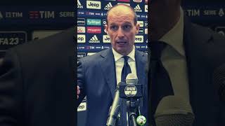 ALLEGRI Post JUVEATALANTA quotAbbiamo reagito ad un grosso Imprevistoquot [upl. by Adnirim]