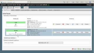 CONFIGURE OPENWRT TO WIRELESS CLIENT BRIDGE BARRIER BREAKER 1407 [upl. by Courtnay982]