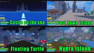 All Maps in Third Sea  blox fruit [upl. by Ellehsal]