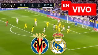 🔴 Real Madrid vs Villareal EN VIVO  Liga Española [upl. by Serg]