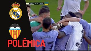 🚨EITA POLÊMICO emtre REAL MADRID e VALÊNCIA com VINICIUS JÚNIOR shortvideo [upl. by Gallager]