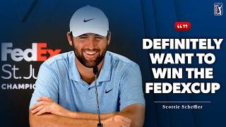 Scottie Scheffler’s FULL press conference ahead of FedEx St Jude  2024 [upl. by Fabrin206]