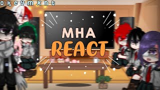 MHA reacts to some of my videos  MHA  Angst 😗✌️  Lazy  okeymxnt [upl. by Palgrave832]