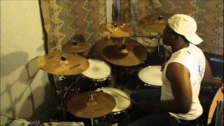 LeoParty Rock Anthem Drum Cover [upl. by Vonnie]