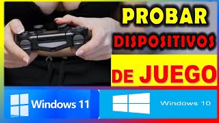 Cómo comprobar los botones de un Mando en Windows 11 y 10 🎮 [upl. by Nakada]