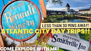 Atlantic City day trips Historic Smithville and Renault winery [upl. by Jelsma]