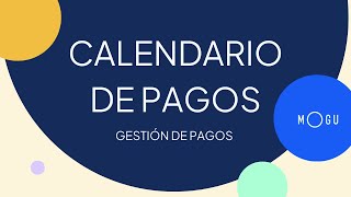 Cómo crear un Calendario de pagos [upl. by Danzig]