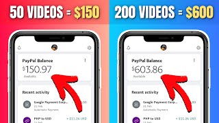 Get Paid 600 Per Day To Watch YouTube Videos Earn FREE PayPal Money For Watching Online [upl. by Uttasta]