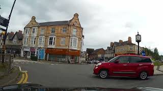 Dash Cam Journey Through Penarth Wales July 2024 [upl. by Suoicerp]